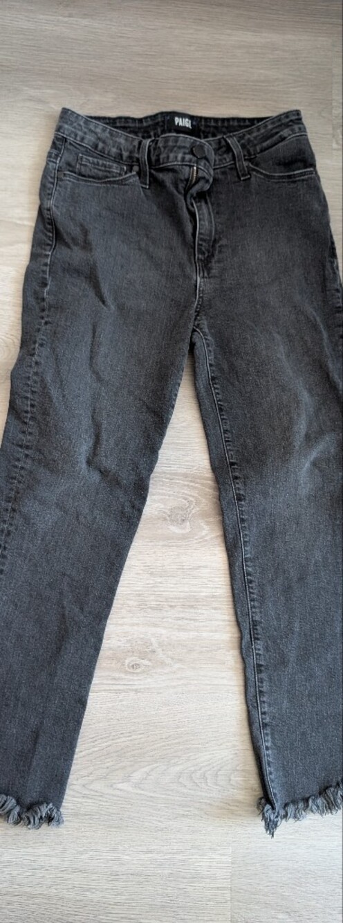 Paige Hoxton Straight Ankle Jeans
